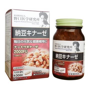 Natto Kinase　60 tablets (Good for 30 days)｜納豆キナ-ゼ　60粒　30日分