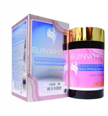 BijinWhite Premium Whitening Supplement 90tablets (Good for 30days)｜プレミアムホワイトニングサプリメント　90粒　約30日分